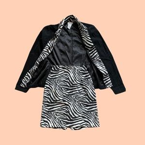 Zebra Two Piece Set